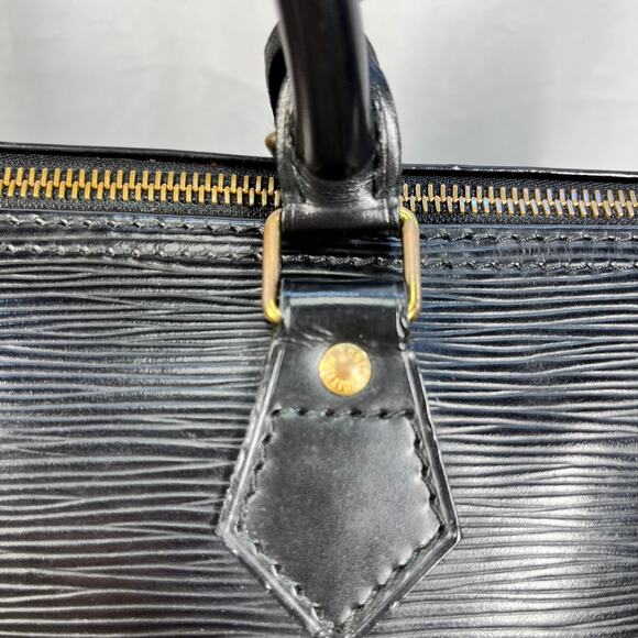 LOUIS VUITTON Vintage Speedy 45 Epi Leather Black - Picture 9 of 14